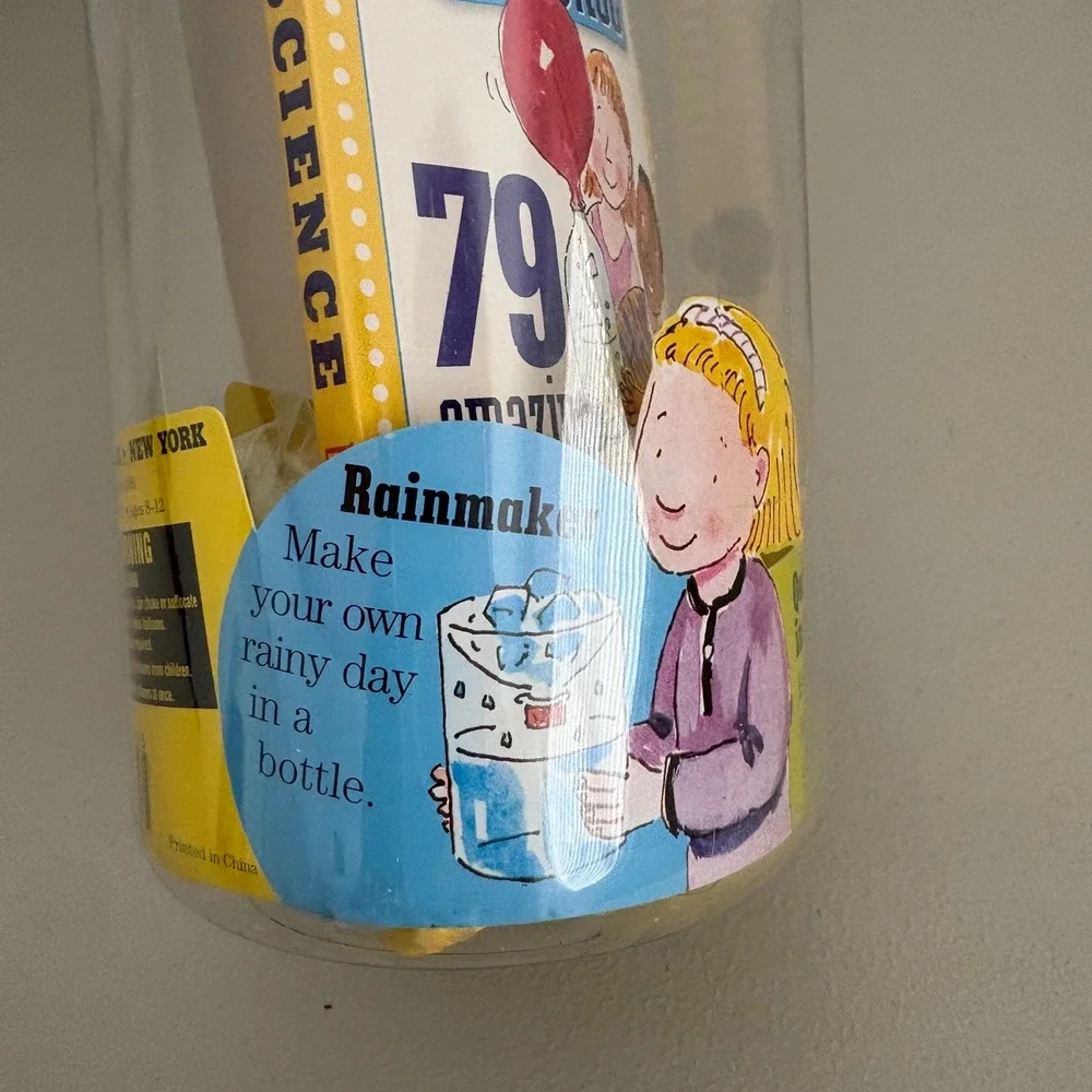 Pop Bottle Science Kit 79‎ Fun Experiments Book Included Educational Toy